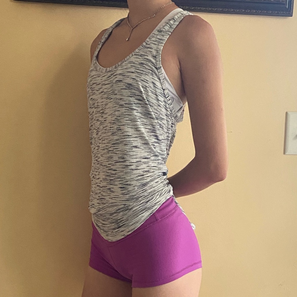 Lululemon Heathered Tie Tank Top